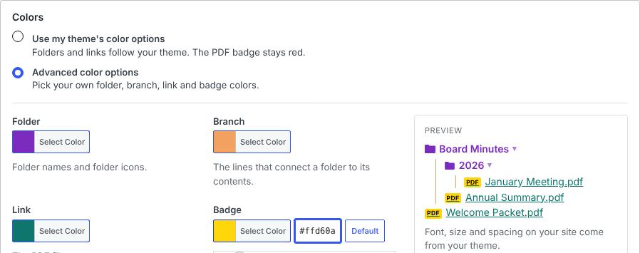 beepdf-library-customization